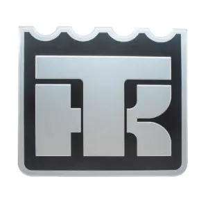 doming resin over a logo