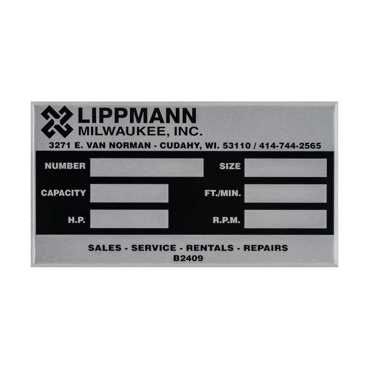 Nameplates, Plastic Nameplates, Metal Nameplates